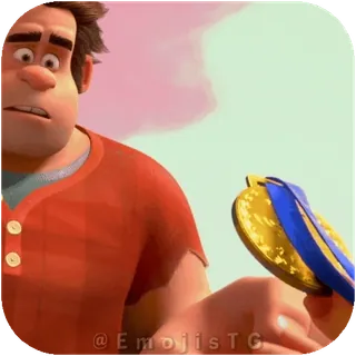 🥇 Wreck-It Ralph HERO telegram sticker