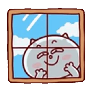 Кот @emoji_gray telegram emojis 🪟