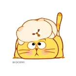 🥰 cat, dog, cute, animal, pet, cartoon, sticker telegram sticker