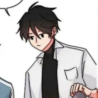 🗿 anime, manga, cartoon, character, asian telegram sticker