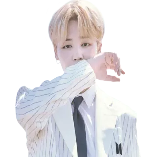 😶 Jimin K-POP, BTS, アイドル, 歌手, 有名人 telegram sticker