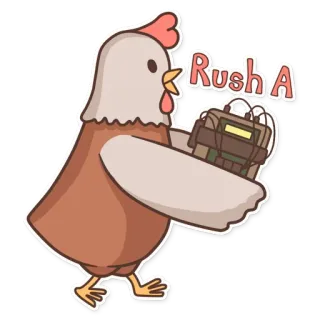 CyberChicken telegram stickers