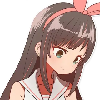 🙂 Anime, Mädchen, Süß, Cartoon, Aufkleber telegram sticker