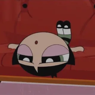 😑 Buttercup The Powerpuff Girls Cartone animato, Ragazza, Powerpuff, Personaggio, Verde telegram sticker