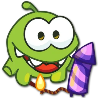 Cut The Rope (Christmas Edition) telegram stickers