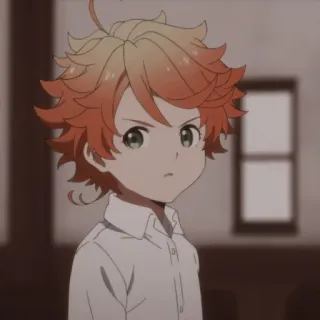⛓ Emma The Promised Neverland Anime, Manga, The Promised Neverland, Emma, Dibujos animados, Personaje telegram sticker