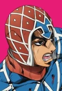 🙄 Guido Mista JoJo's Bizarre Adventure Anime, Manga, Jojo, Guido Mista telegram sticker