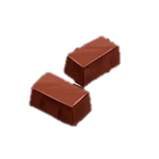 🍫 chocolate, caramelo, dulce, postre, comida, golosina telegram sticker