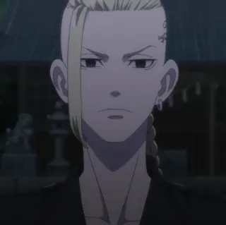 🍙 Ken Ryuguji Tokyo Revengers Anime, Personaggio, Ken Ryuguji, Tokyo Revengers, Biondo, Manga, Animazione telegram sticker