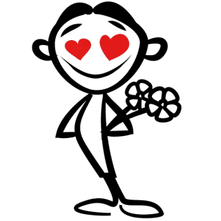 😍 serce, miłość, czerwony whatsapp sticker
