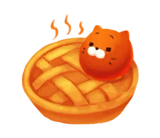 maybe a little strange cat. @moe_sticker_bot telegram stickers