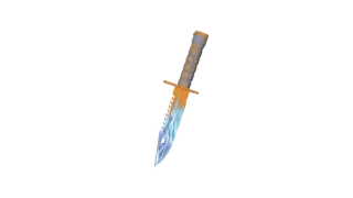 🌟 ナイフ, 武器, 短剣, 氷, 寒い telegram sticker
