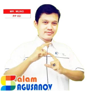 🙏 MR. MUNG
PP IGI
Salam Agusanov whatsapp sticker