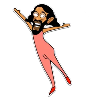 🍩 만화, 캐릭터, 웃긴, 포즈 telegram sticker
