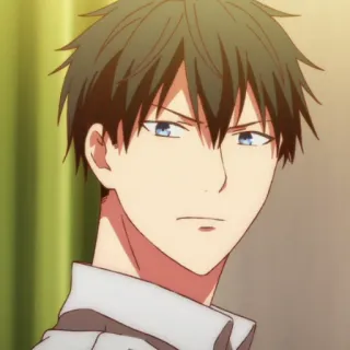 😠 anime, manga, character, man, portrait telegram sticker
