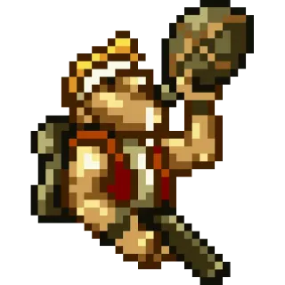 💦 soldato, pixel art, militare, arma, gioco arcade, videogioco telegram sticker