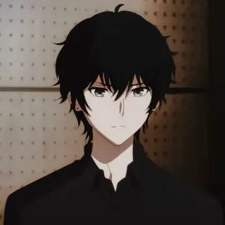 🕳 Anime, Personaje, Manga, Retrato, Ilustración, Dibujo animado whatsapp sticker