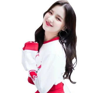 😄 donna, ritratto, celebrità, kpop, cantante, sorriso telegram sticker