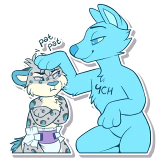 😠 pat pat, ЧСН whatsapp sticker