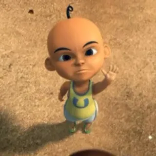 🔱 Upin Upin & Ipin Cartoon, Figur, Upin, Upin & Ipin, Animation telegram sticker