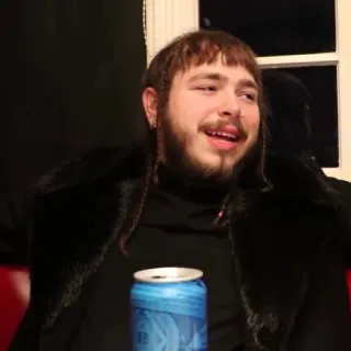 🍻 Post Malone muzikant, beroemdheid, post malone telegram sticker