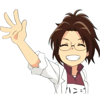🖐 anime, character, cartoon, cute, happy telegram sticker