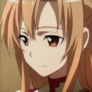 🍂 Asuna Yuuki Sword Art Online Anime, Karakter, Gadis, Asuna, Sword Art Online whatsapp sticker