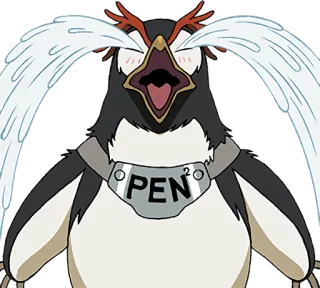 😭 PEN² pingouin, pleurer, animal, larmes, dessin animé telegram sticker