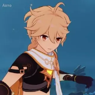 😱 Aether Genshin Impact Genshin Impact, Aether, Jeu vidéo, Anime, Personnage, Cheveux blonds telegram sticker