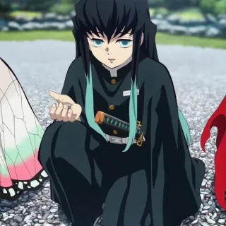 🌪 Muichiro Tokito Demon Slayer Anime, Demon Slayer, Muichiro Tokito, Hashira, Personnage d'anime telegram sticker