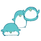 🤪 penguin, binatang, imut, kawaii, kartun telegram sticker