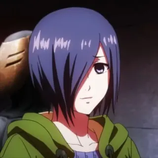 🌟 Touka Kirishima Tokyo Ghoul Anime, Manga, Charakter, Porträt, Touka, Kirishima, Tokyo Ghoul whatsapp sticker
