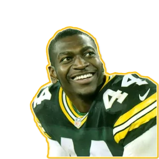 😁 Antonio Freeman Pemain Sepak Bola Amerika, NFL, Green Bay Packers, Atlet, Olahraga, Potret telegram sticker