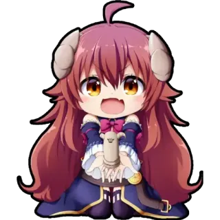 😍 Shamiko Machikado Mazoku Anime, Chibi, Shamiko, Machikado Mazoku, Mignon, Fille démon telegram sticker