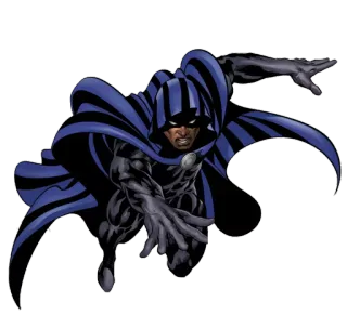 ☺️ Cloak Marvel, Superheld, Comics, Umhang, Dunkelheit whatsapp sticker