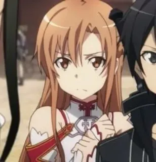🍂 Asuna Yuuki Sword Art Online Anime, Sword Art Online, Asuna, Karakter wanita whatsapp sticker