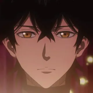 💛 Yuno Black Clover Anime, Personagem, Yuno, Black Clover telegram sticker