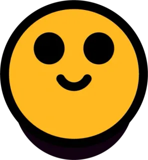 🙂 smiley, emoji, happy, face, yellow telegram sticker