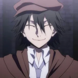 🍡 Ranpo Edogawa Bungou Stray Dogs anime, character, ranpo edogawa, bungou stray dogs, manga telegram sticker