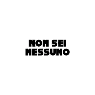 😀 NON SEI NESSUNO insult, italian, nobody, statement whatsapp sticker