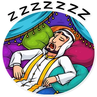 😴 ZZZZZZ tidur, tertidur, lelah, zzz, tidur siang, mimpi telegram sticker