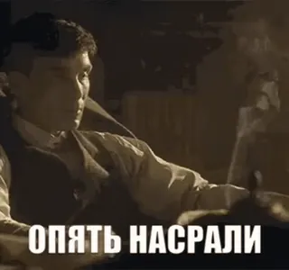 💩 Опять насрали telegram sticker