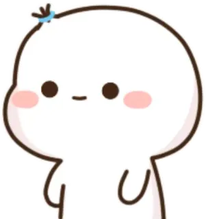 🍼 cute, character, sticker, blob, cartoon, kawaii whatsapp sticker