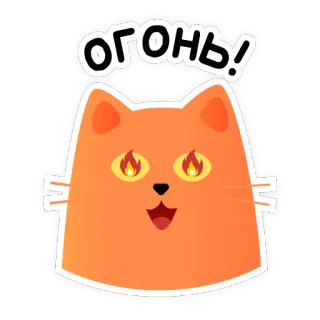 Кот Сушистик whatsapp stickers