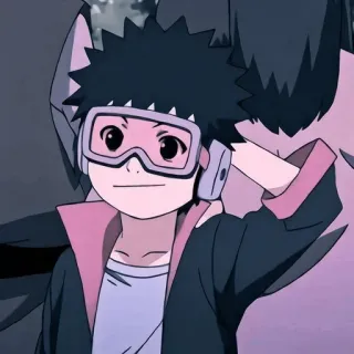 🌟 Obito Uchiha Naruto Anime, Naruto, Obito Uchiha, Ninja, Personnage, Manga, Dessin animé whatsapp sticker