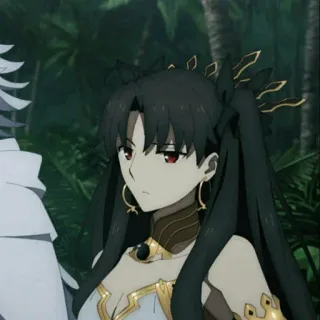 🤨 Ishtar Fate/Grand Order Anime, Personaje, Ishtar, Fate/Grand Order, Videojuego, Diosa telegram sticker