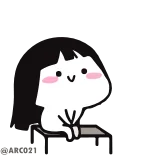 ☺️ cute, kawaii, cartoon, illustration, character telegram sticker