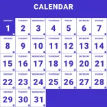 🌚 CALENDAR calendario, fecha, horario, días, meses whatsapp sticker