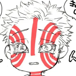 😭 きい Аниме, Манга, Персонаж, Японский telegram sticker