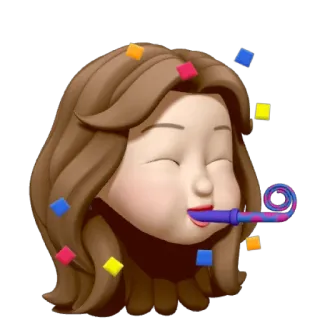 🐻 Emoji, Festa, Party, Corinfetti, Festivo, Celebrativo, Animazione telegram sticker